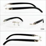 Sừng Tự Nhiên Độc Gọng Kính Khoan Bản Thủ Công Mỹ Nghệ Việt MNV