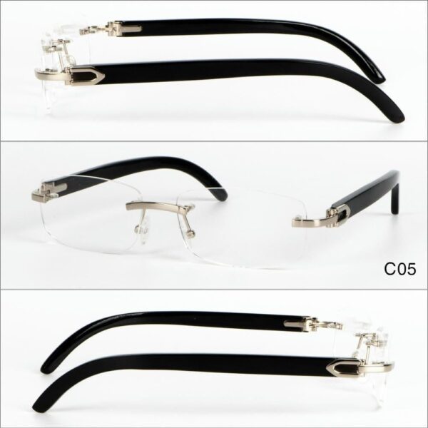 Sừng Tự Nhiên Độc Gọng Kính Khoan Bản Thủ Công Mỹ Nghệ Việt MNV