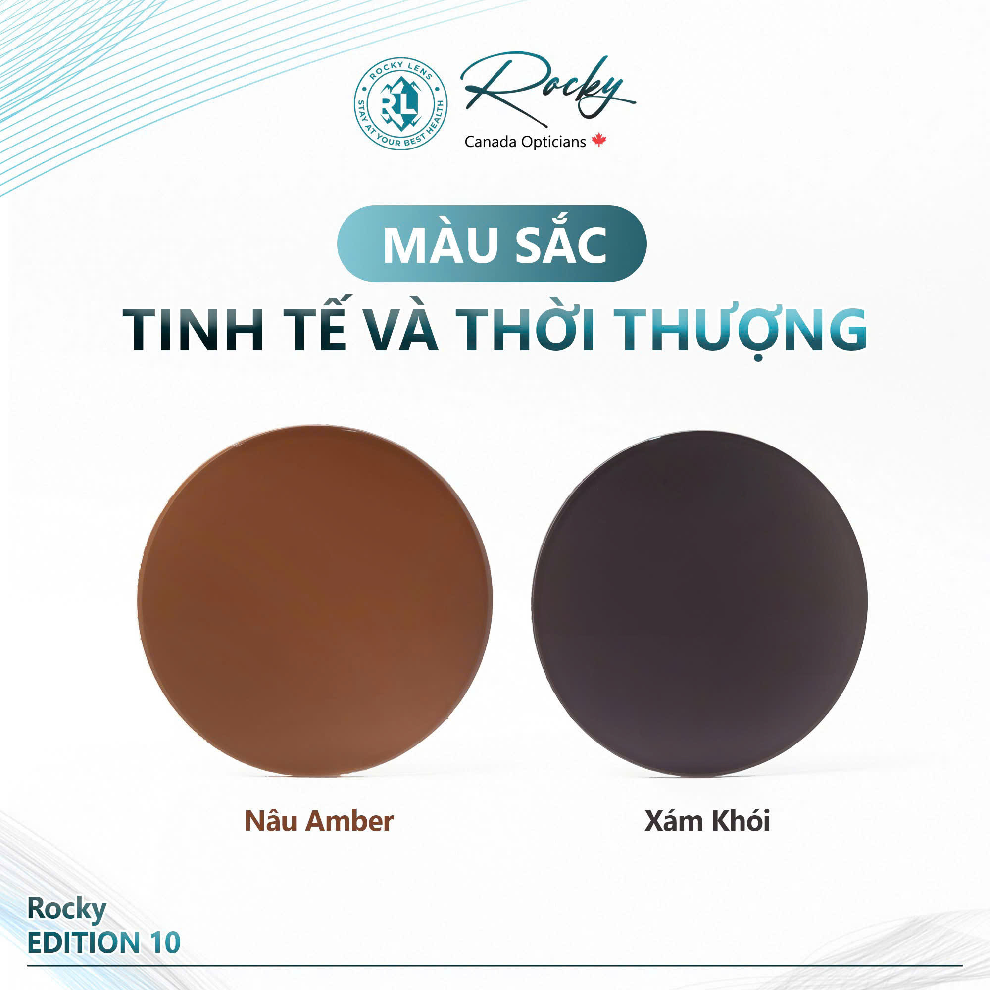 Rocky Edition 101 Tròng Kính Đổi Màu 1.61 ASP