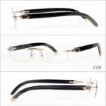 Sừng Tự Nhiên Độc Gọng Kính Khoan Bản Thủ Công Mỹ Nghệ Việt MNV - Ảnh 9