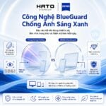 Zeiss Clearview Freeform BlueGuard Tròng Kính Chống Ánh Sáng Xanh Chính Hãng
