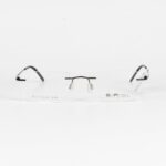 Exfash EF39288T Gọng Kính Khoan Không Viền Titan Chính Hãng