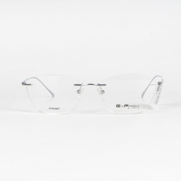 Exfash EF83262T Gọng Kính Không Viền Mắt Mèo Titanium