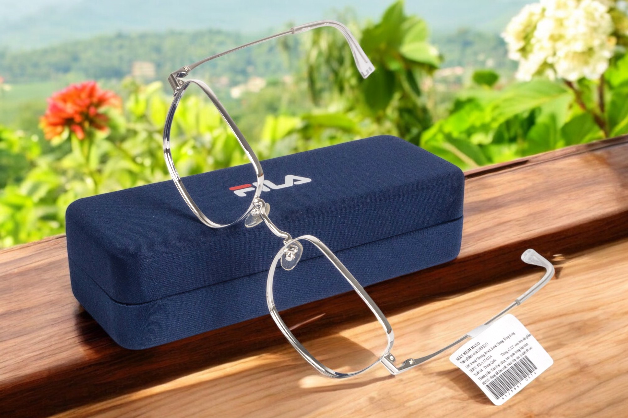 Fila VFI586F Eyeglasses Gọng Kính Titianium - Tem Chính Hãng 101