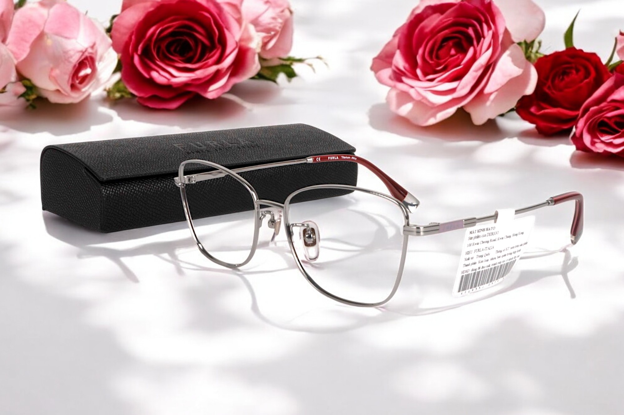 Furla VFU935J Gọng Kính Mắt Mèo - Tem Chính Hãng 101