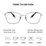 Furla VFU935J Gọng Kính Mắt Mèo - Tem Chính Hãng 101 - Ảnh 3