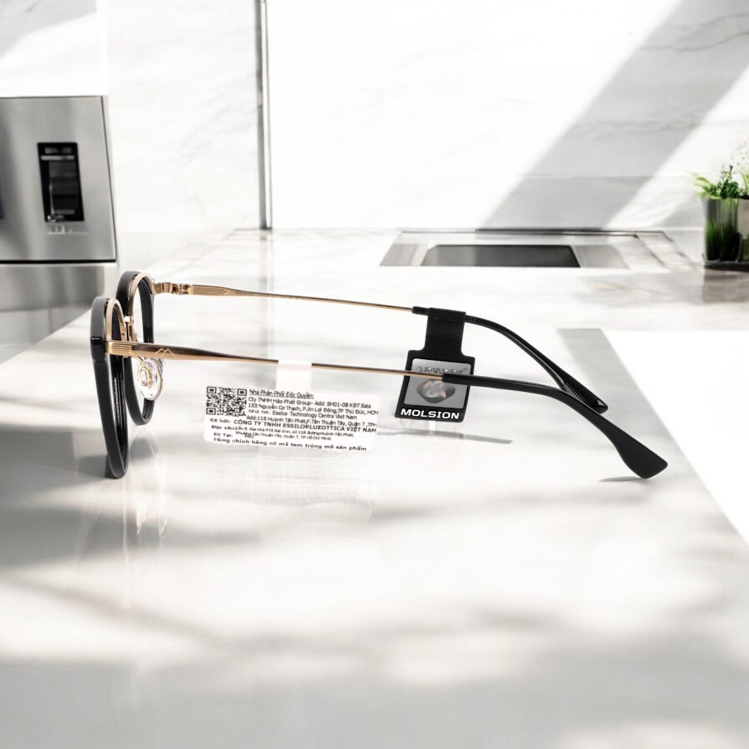 Molsion MA6012 Gọng Kính Tròn Chính Hãng