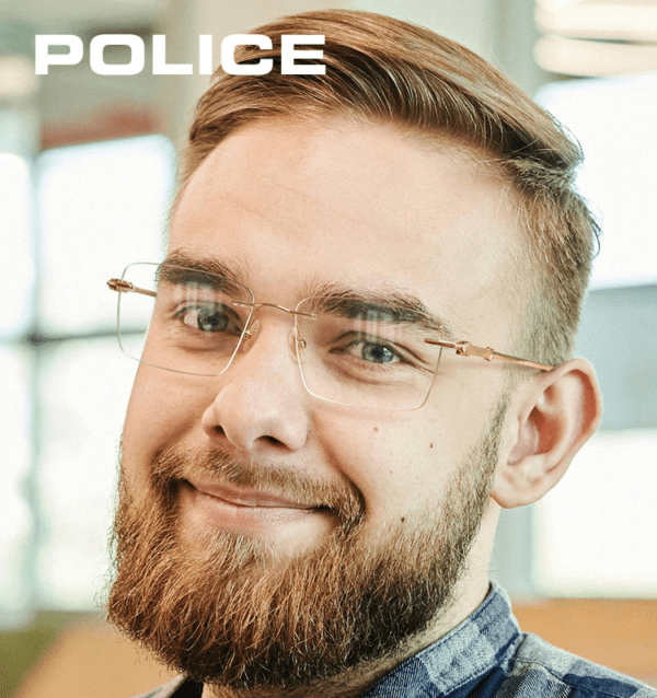 Police VPLP01K Gọng Kính Khoan - Tem Chính Hãng 101