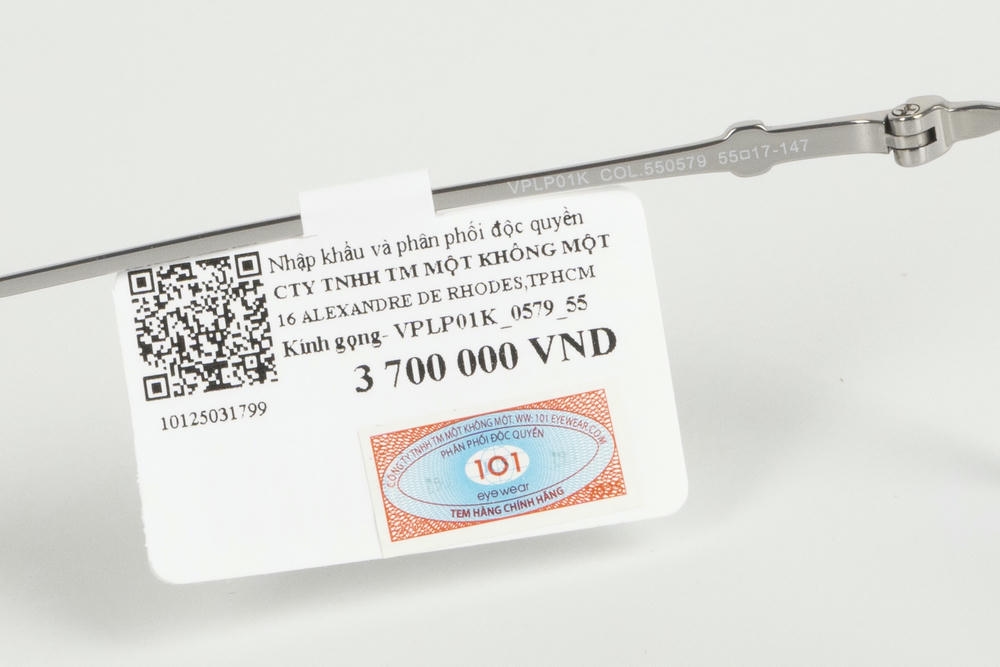 Police VPLP01K Gọng Kính Khoan - Tem Chính Hãng 101