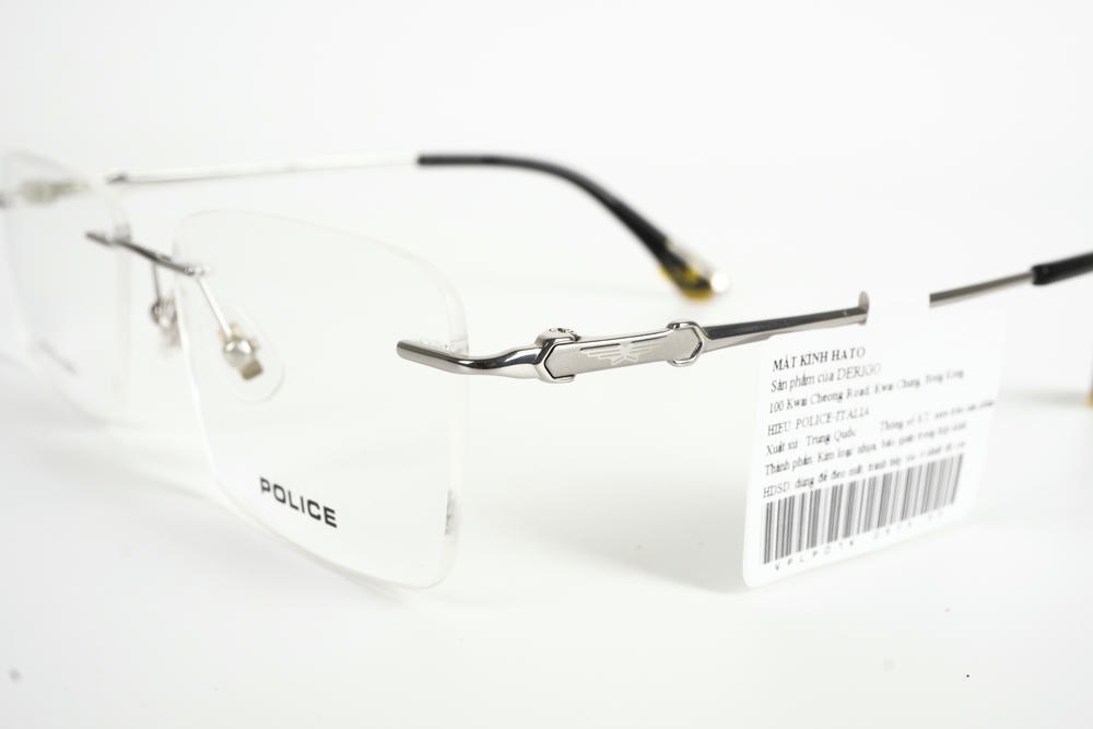 Police VPLP01K Gọng Kính Khoan - Tem Chính Hãng 101
