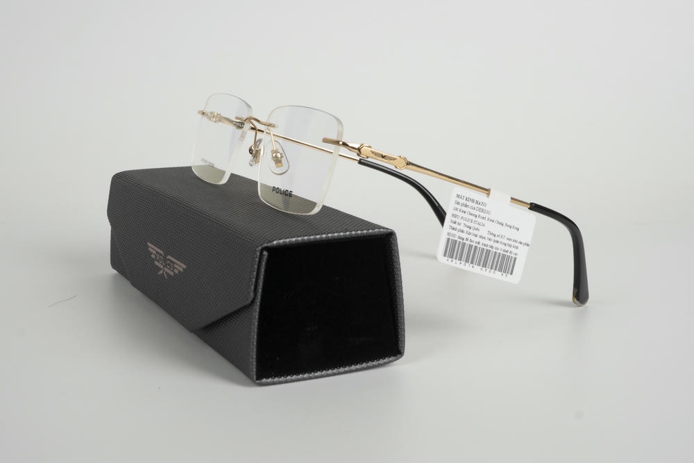 Police VPLP01K Gọng Kính Khoan - Tem Chính Hãng 101