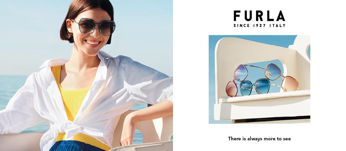 mix đồ với kính Furla