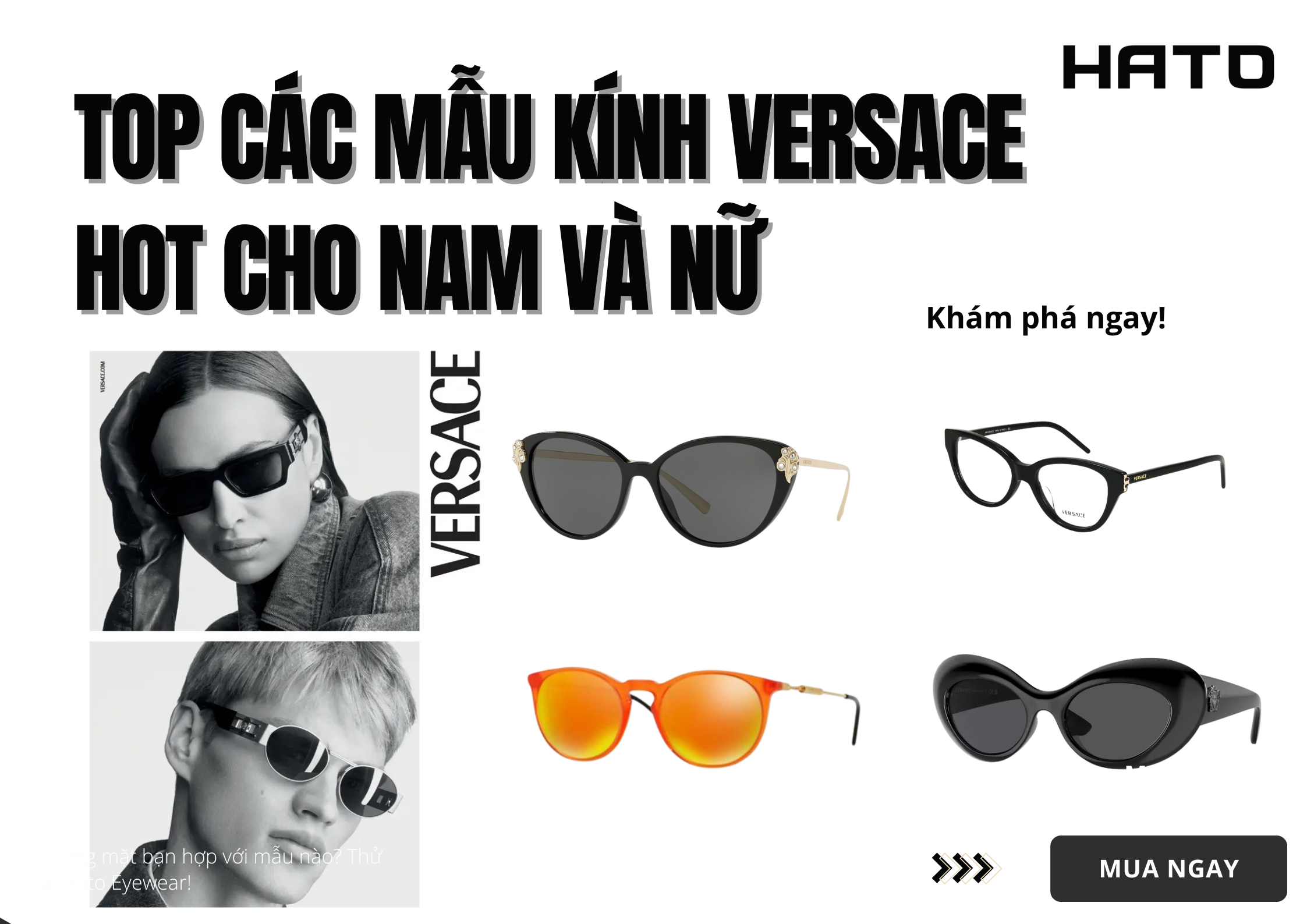 Kính versace hot trend
