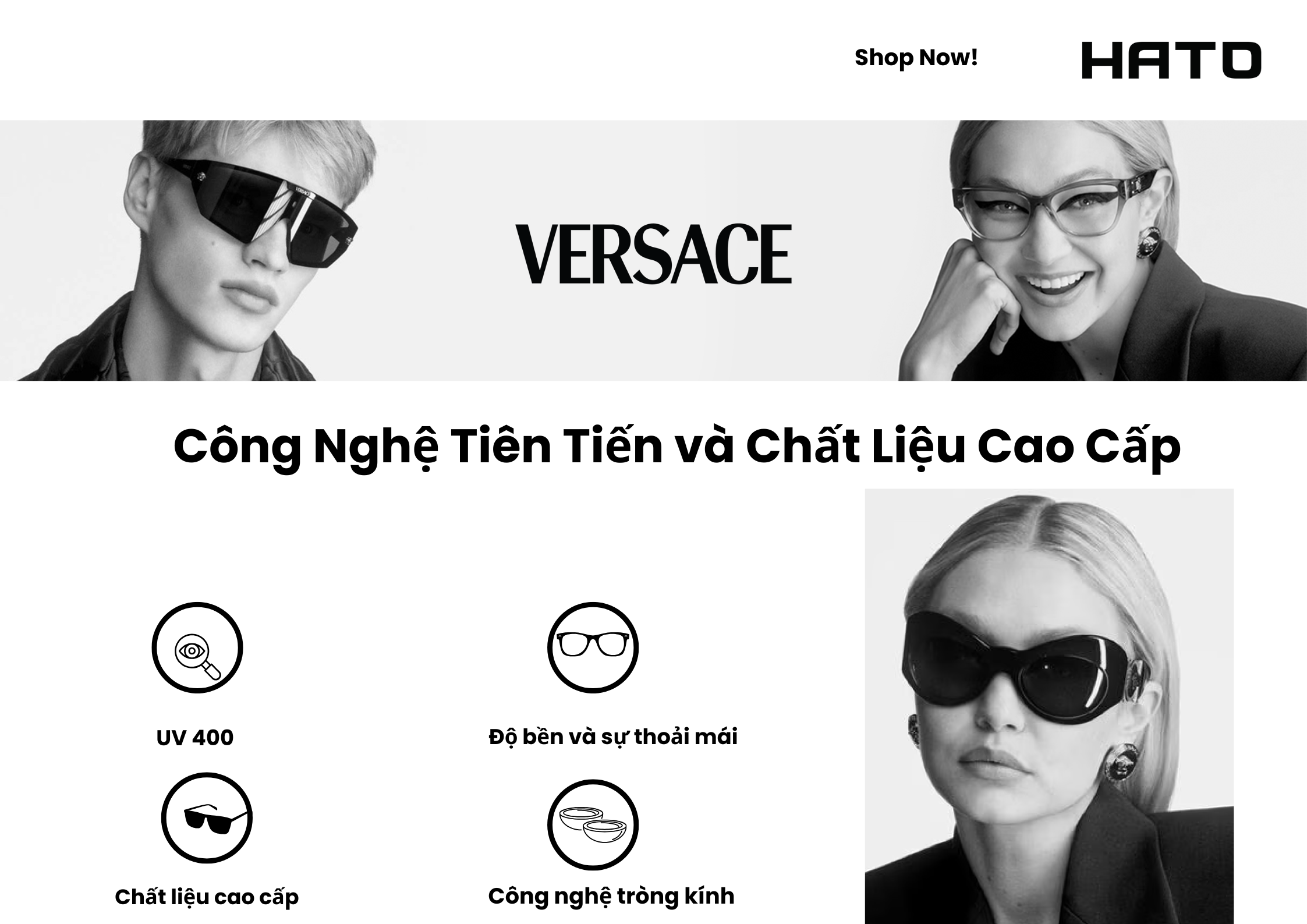 kính versace