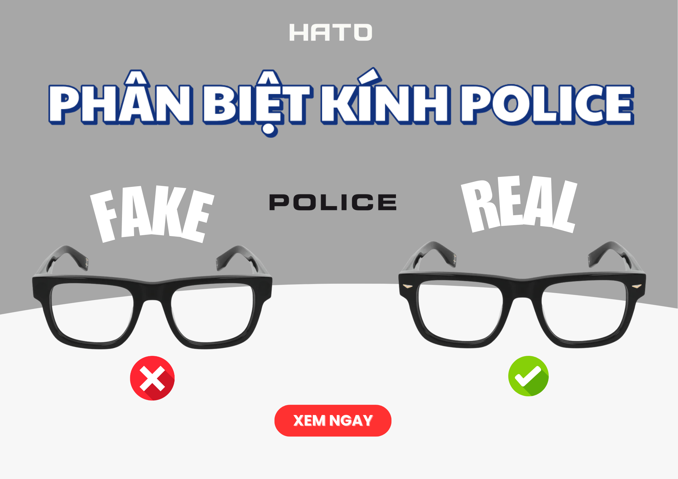 kính Police chính hãng
