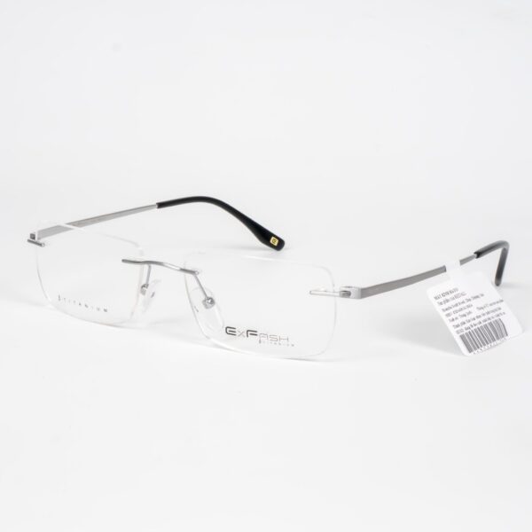 Exfash EF31282T Gọng Kính Khoan Titanium Chính Hãng - Ảnh 5