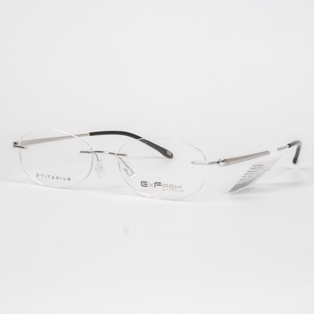 Exfash EF32251T Gọng Kính Khoan Titanium Chính Hãng