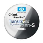 Essilor Transitions Gen S Tròng Đổi Màu Crizal Sapphire HR