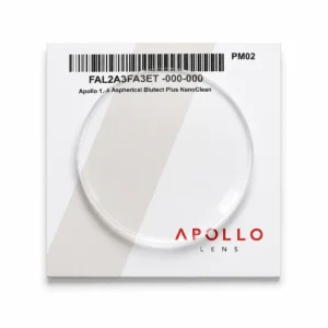 Tròng kính Apollo Blutect Plus NanoClean 1.56 Aspherical giúp hỗ trợ giảm tác động ánh sáng xanh, bảo vệ mắt khi dùng máy tính, điện thoại, phù hợp học tập và làm việc hằng ngày.