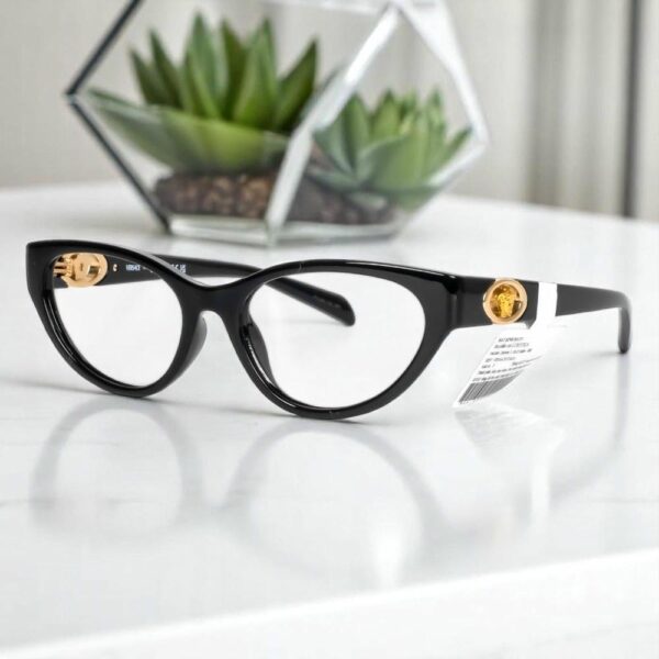 Versace MOD.3372-U Glasses Gọng Kính Mắt Mèo - Tem Chính Hãng 101 - Ảnh 8