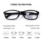 Exfash EF38024 Gọng Kính Tròn Trẻ Em - Tem Chính Hãng 101
