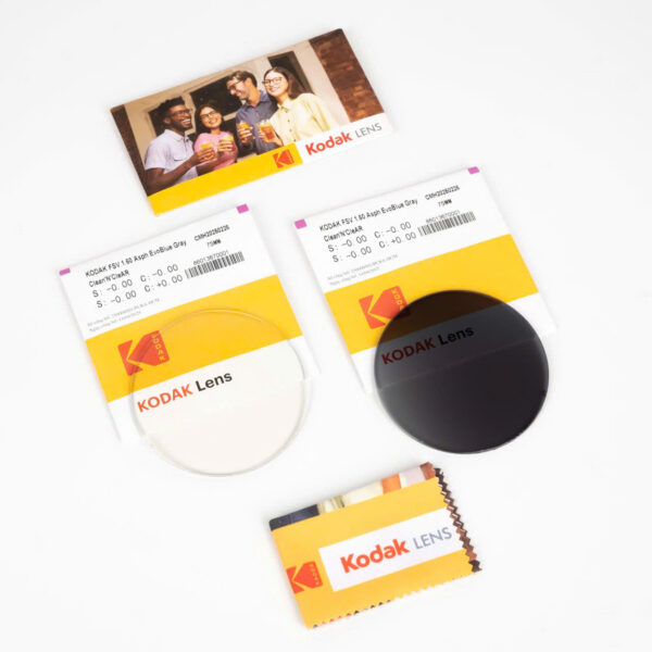 Kodak 1.60 EvoBlue Lens Tròng Kính Đổi Màu Chống Ánh Sáng Xanh