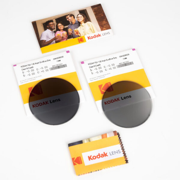 Kodak 1.60 EvoBlue Lens Tròng Kính Đổi Màu Chống Ánh Sáng Xanh