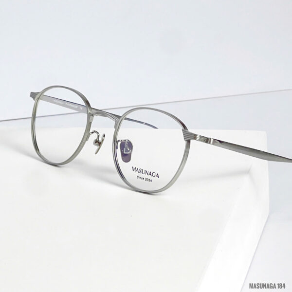 Masunaga 184 – Gọng Kính Tròn Titanium Chính Hãng