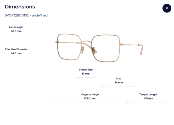 Vogue 0VO4328D Gọng Kính - Tem Chính Hãng