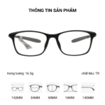 Gọng Kính Thể Thao New Balance NBO09472Z Tem Chính Hãng 101 - Ảnh 2