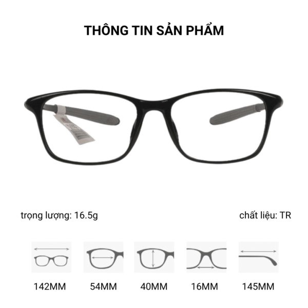 Gọng Kính Thể Thao New Balance NBO09472Z Tem Chính Hãng 101 - Ảnh 2