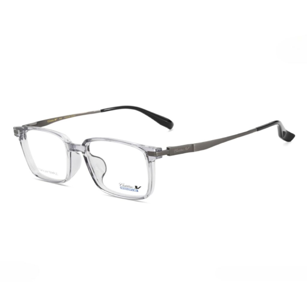 Gọng Kính Vuông Titanium Temple Cadillac C5009D Chính Hãng