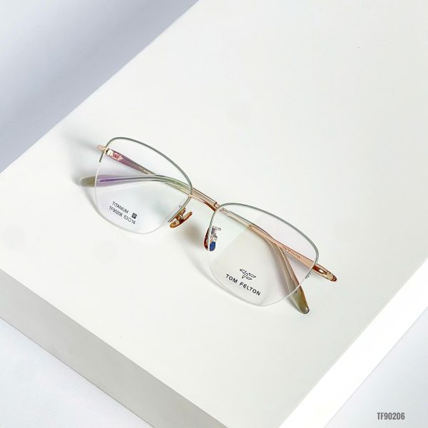 Tom Felton TF90206 - Gọng Kính Nữa Khung Titanium Chính Hãng