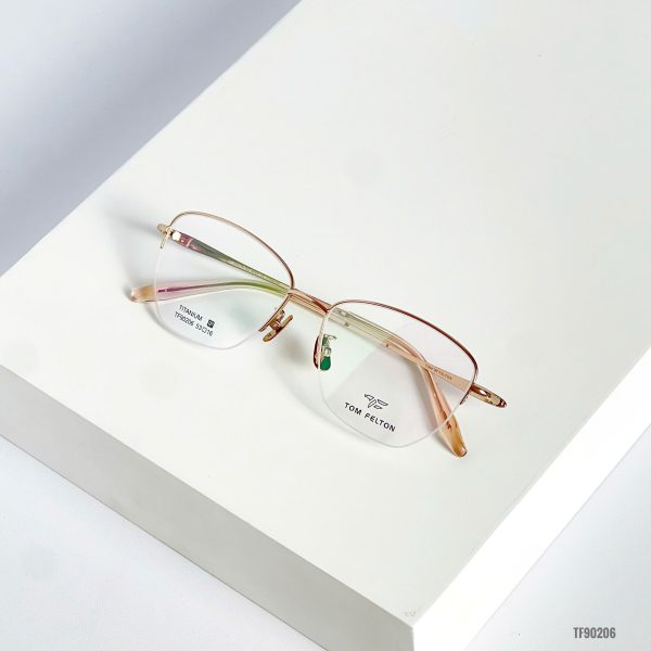 Tom Felton TF90206 - Gọng Kính Nữa Khung Titanium Chính Hãng