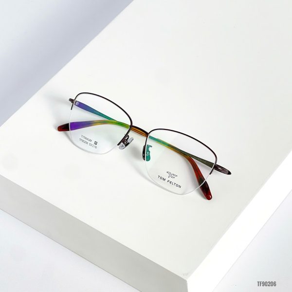 Tom Felton TF90206 - Gọng Kính Nữa Khung Titanium Chính Hãng