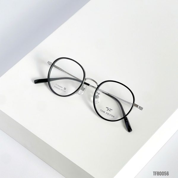 Tom Felton TF80056 - Gọng Kính Tròn Titanium Chính Hãng