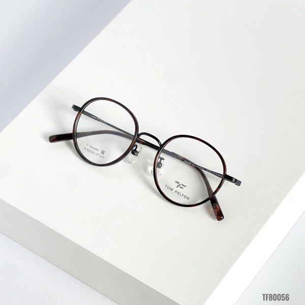 Tom Felton TF80056 - Gọng Kính Tròn Titanium Chính Hãng