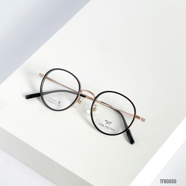 Tom Felton TF80056 - Gọng Kính Tròn Titanium Chính Hãng