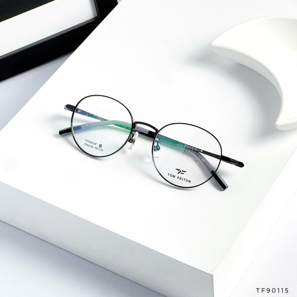 Tom Felton TF90115 - Gọng Kính Tròn Titanium Chính Hãng