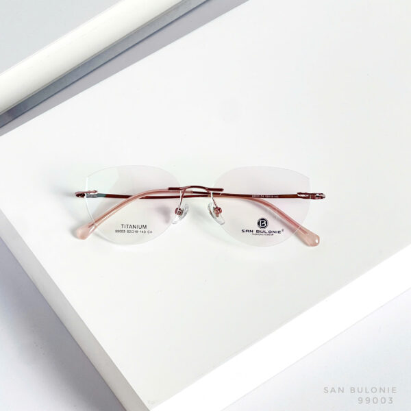 Kính Không Gọng Titanium San Bulonie 99003 Chính Hãng