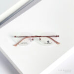 Kính Không Gọng Oval Titanium San Bulonie 99005