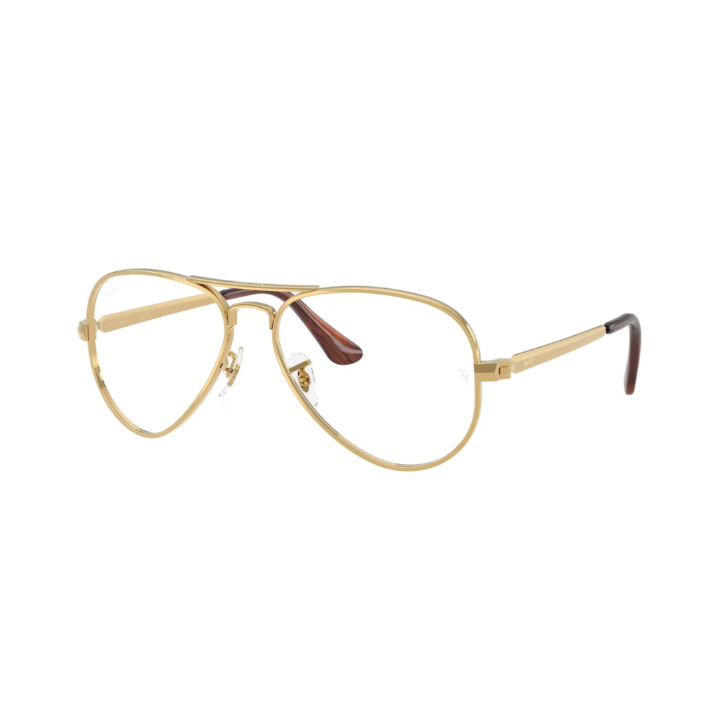 Gọng Kính RayBan 0RX3925V Aviator Max Tem Chính Hãng Luxottica