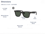 Kính Mát RayBan 0RB2140CO Wayfarer Horn Ivory Sừng Tự Nhiên - Tem Chính Hãng Luxottica - Ảnh 6