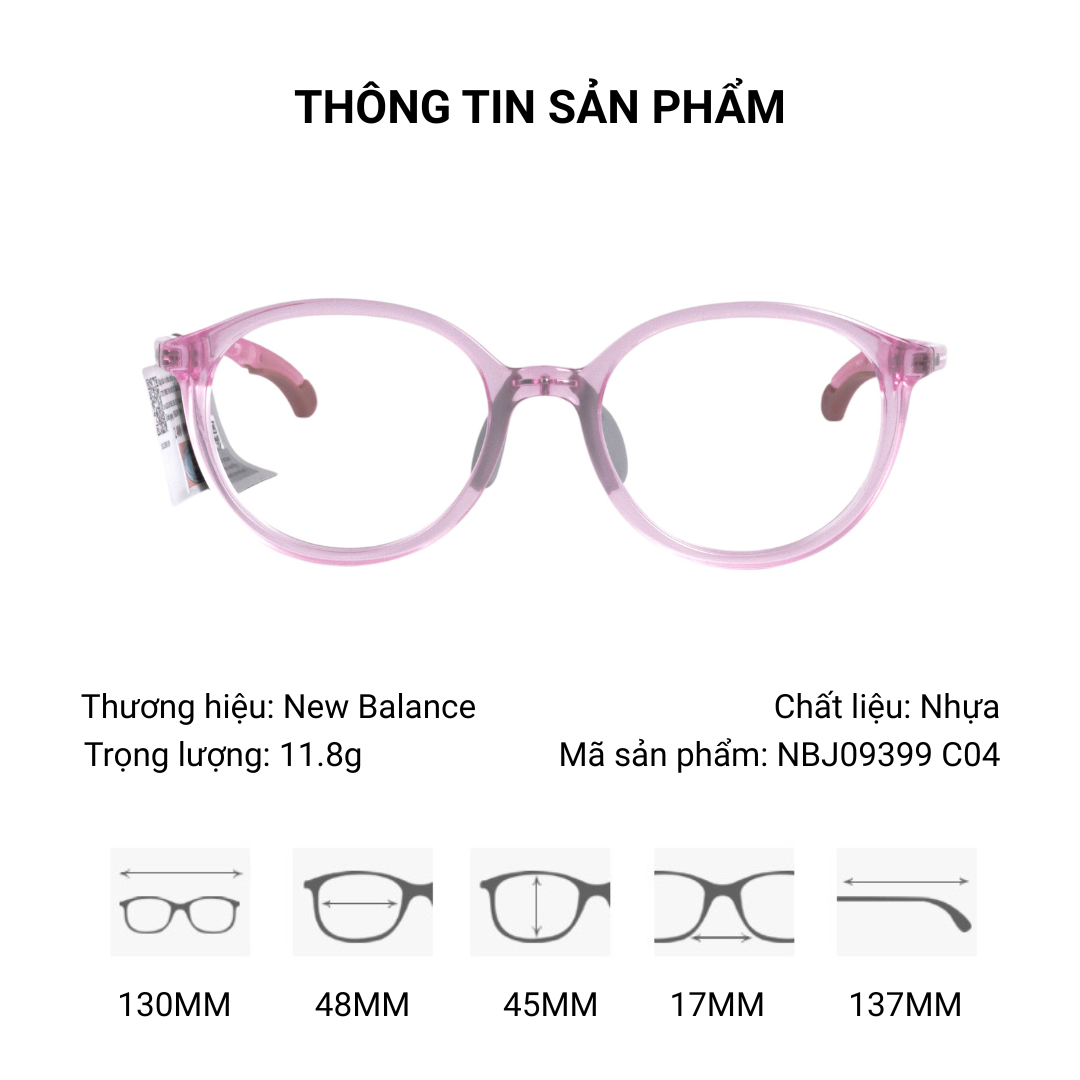 Gọng Kính New Balance NBJ09399 Chính Hãng