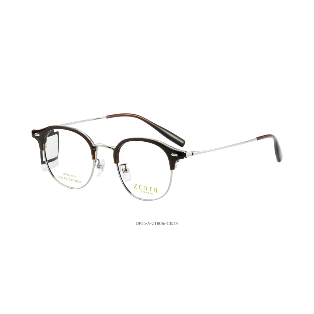 Gọng Kính Nửa Khung Zenta DP25-A-ZT8016 Chính Hãng