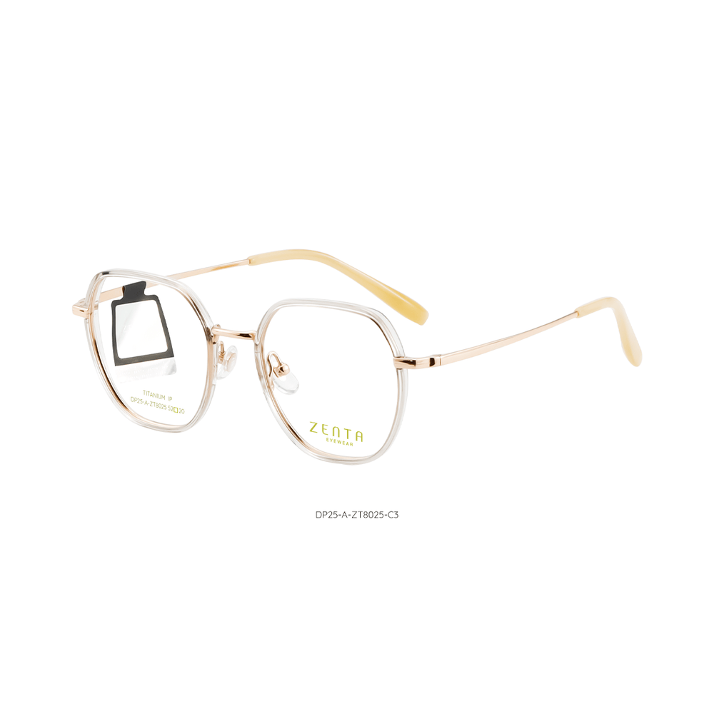 Gọng Kính Tròn Zenta DP25-A-ZT8025 Chính Hãng