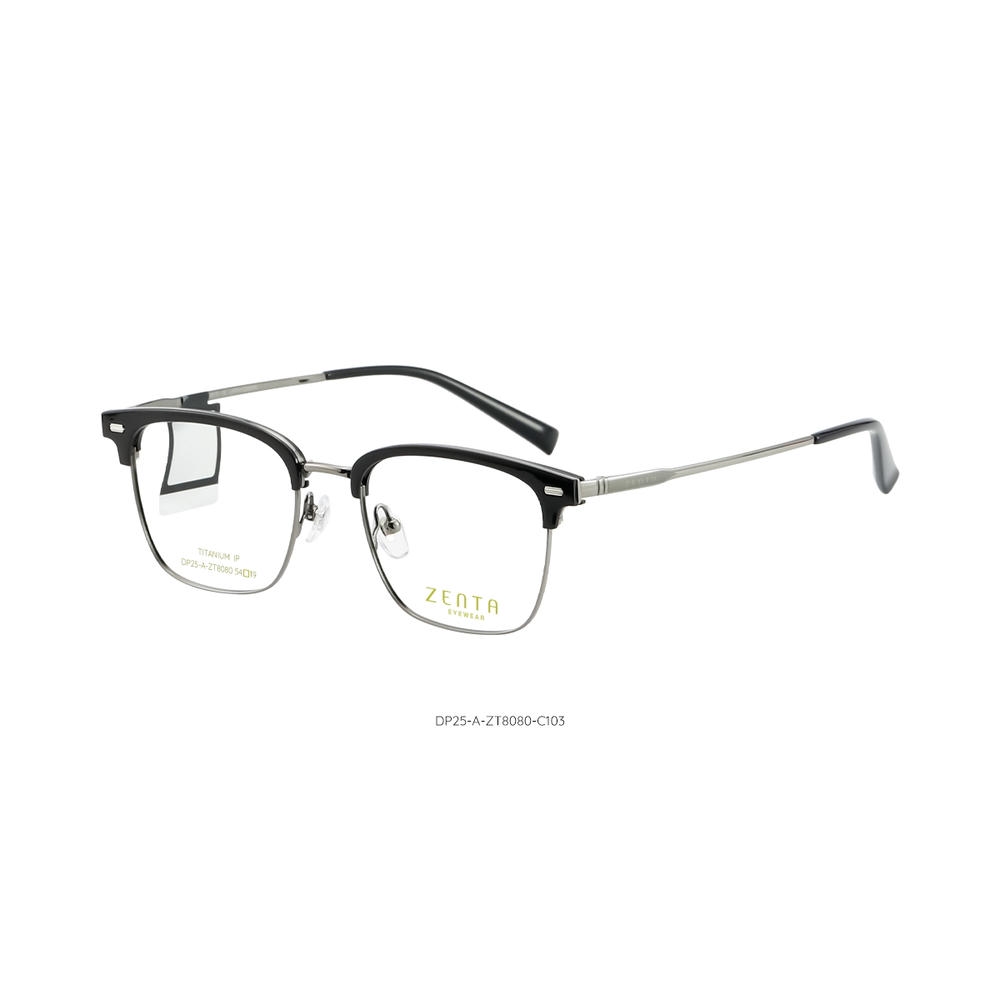 Gọng Kính Vuông Zenta DP25-A-ZT8080 Chính Hãng