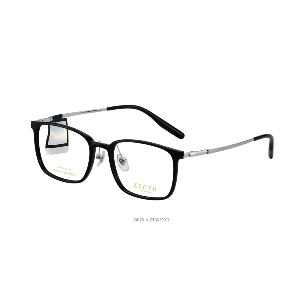 Gọng Kính Chữ Nhật Zenta DP25-A-ZT8029 Chính Hãng