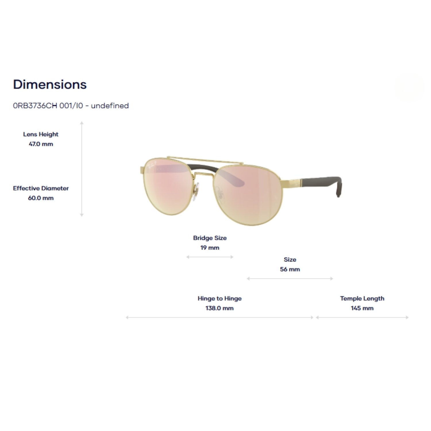 kính mát rayban 0RB3736CH tem chính hãng 