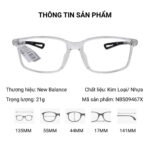 Gọng Kính Thể Thao New Balance NBS09467X